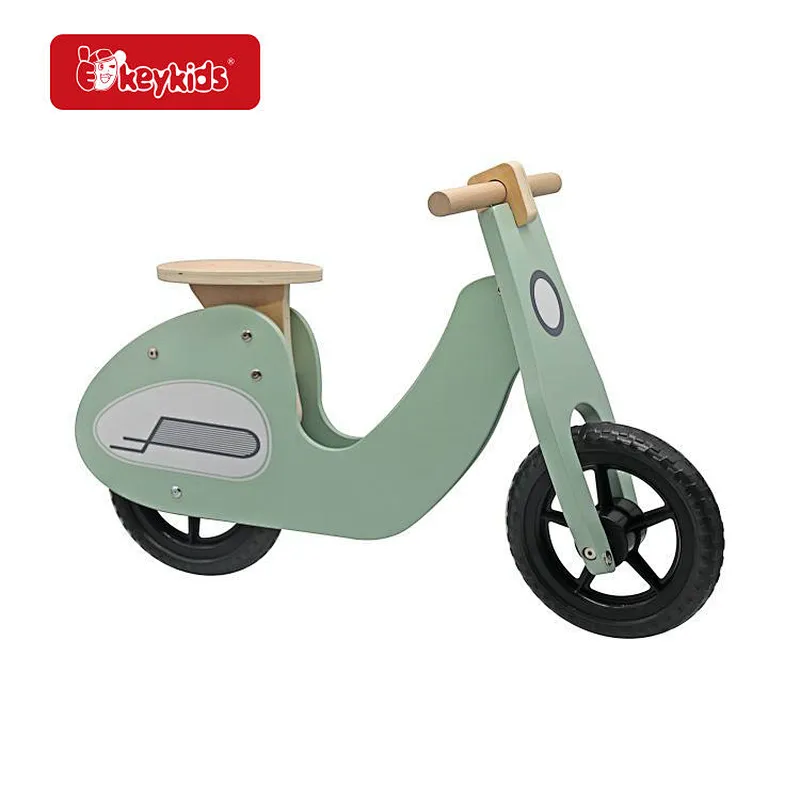 2 In 1 Kids Educational Balance Ride On Toy Wooden Rocking Horse With Wheels W16B020